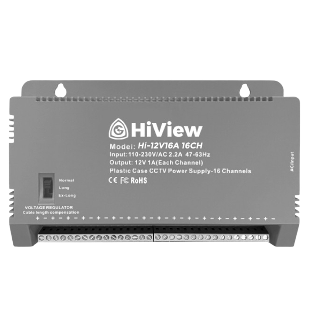 POWER SUPPLY HIVIEW HI-12V16A-16CH