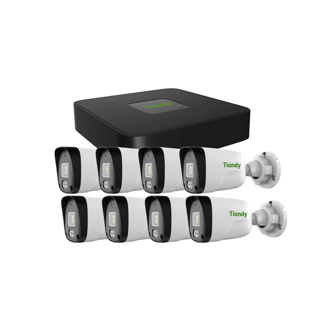 TIANDY TC KIT 8 CHANNEL 2MP